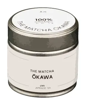 A short round tin with a brushed metal lid